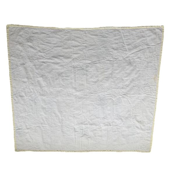 Sun Bonnet Sue Handmade Patchwork Quilt 38x43 Folk Art Overall Sam Farmer Frank - Picture 6 of 8